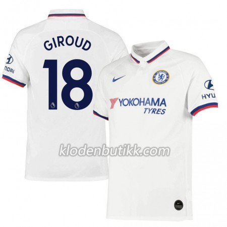Chelsea GIROUD 18 Borte Fotballdrakt 2019-2020 Kortermet